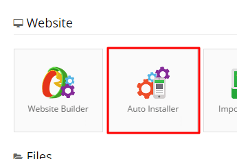 hostinger auto installer location