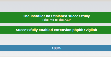phpBB manually finish