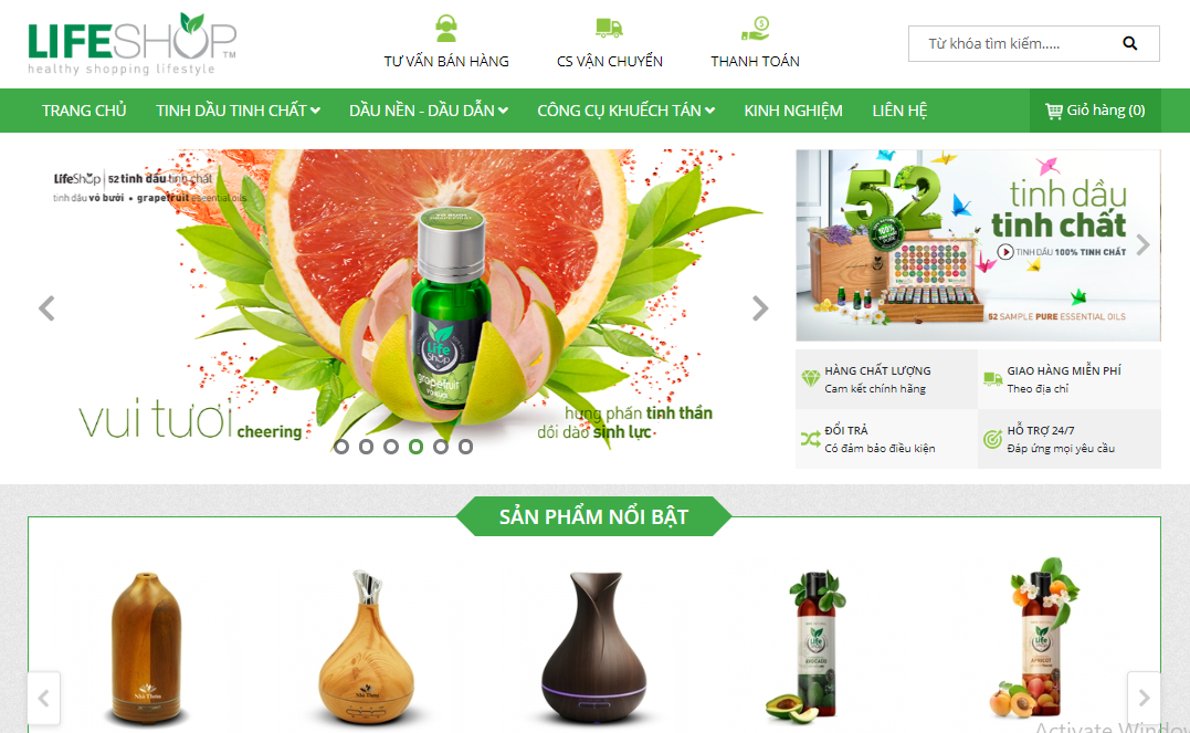 Mẫu thiết kế website mỹ phẩm hàng xách tay – Cung cấp giải pháp kinh doanh online hiệu quả